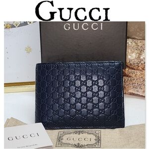 Gucci Micro Bifold Wallet New with Box and Authenticity Card GIFTABLE AUTHENTIC